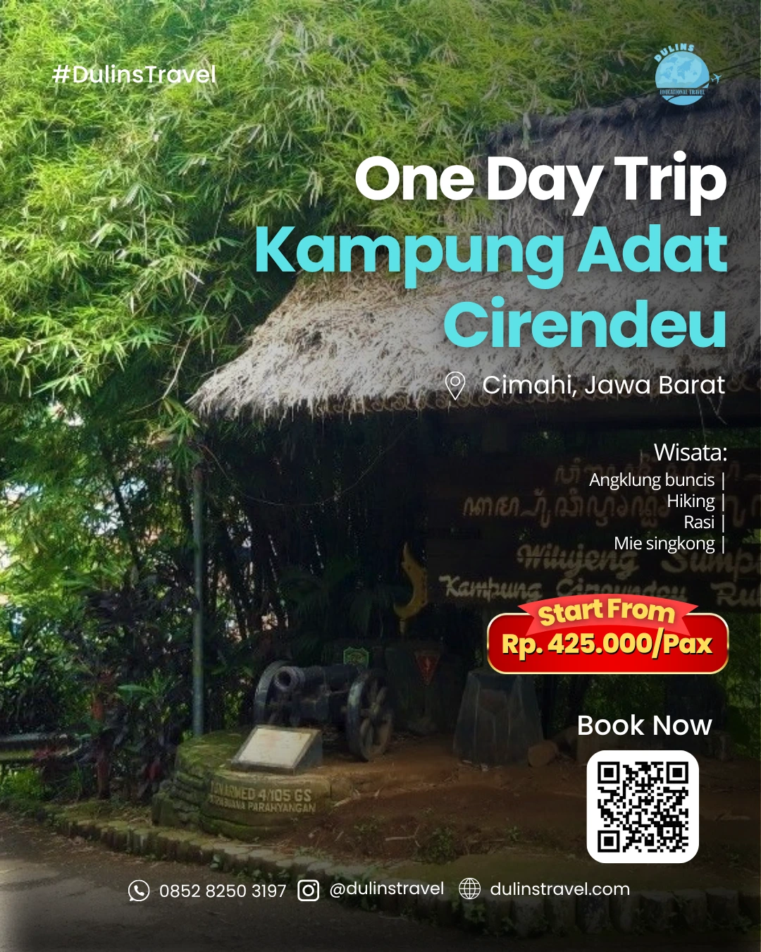 Education Tour Kampung adat Cirendeu Dulins Travel
