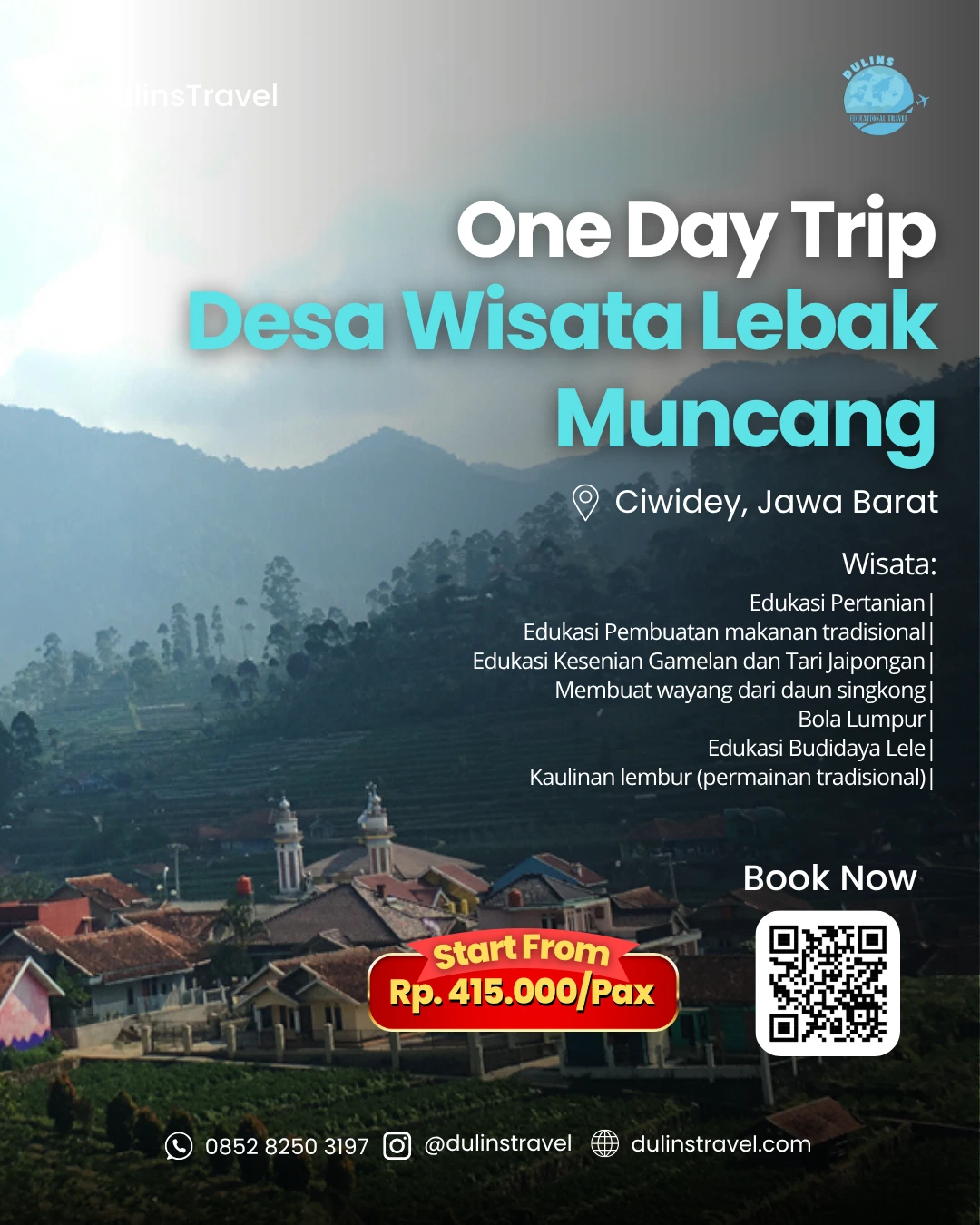 Education Tour Lebak Muncang Dulins Travel