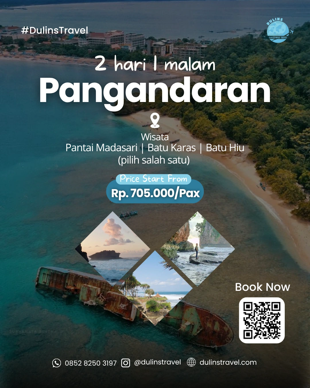 Paket Wisata Pangandaran tour dulins Travel